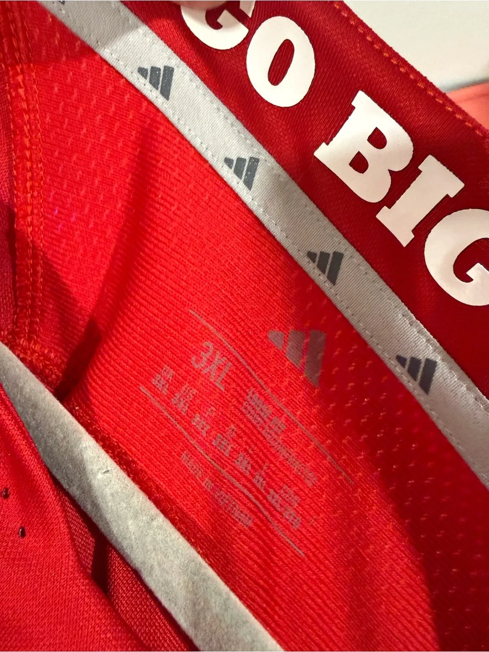 Nebraska Cornhuskers #1 Red Football Jersey 3x